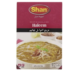 Buy Shan Spice Mix For Haleem Masala 50 g Online at Best Price | Masalas | Lulu KSA in Saudi Arabia