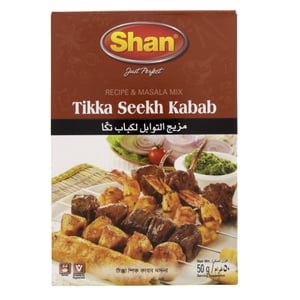 Shan Tikka Seekh Kabab Masala 50 g