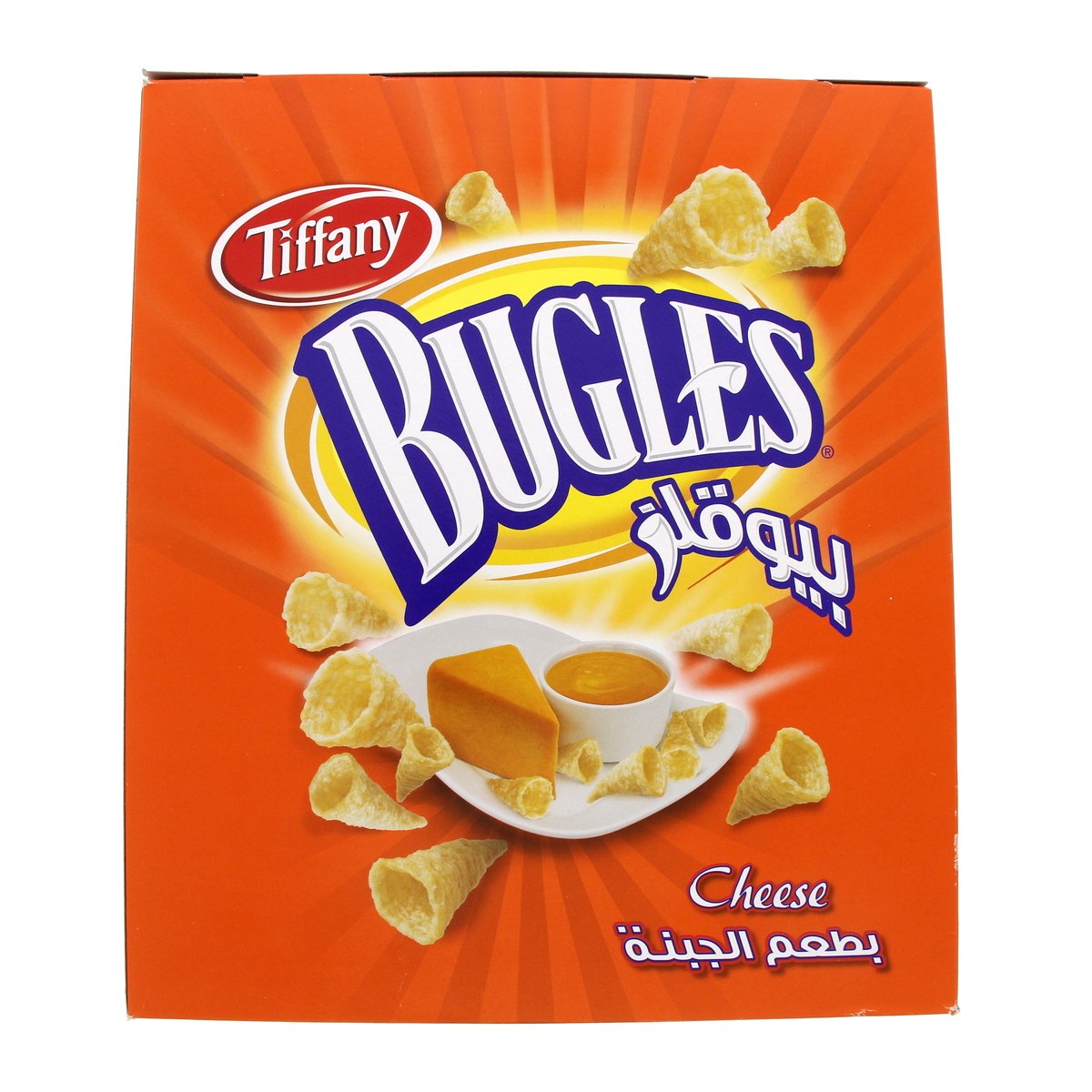 Tiffany Bugles Cheese 12 x 25 g