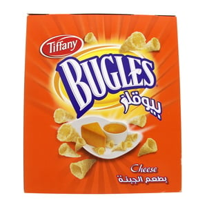 Tiffany Bugles Cheese 25g x 12 Pieces