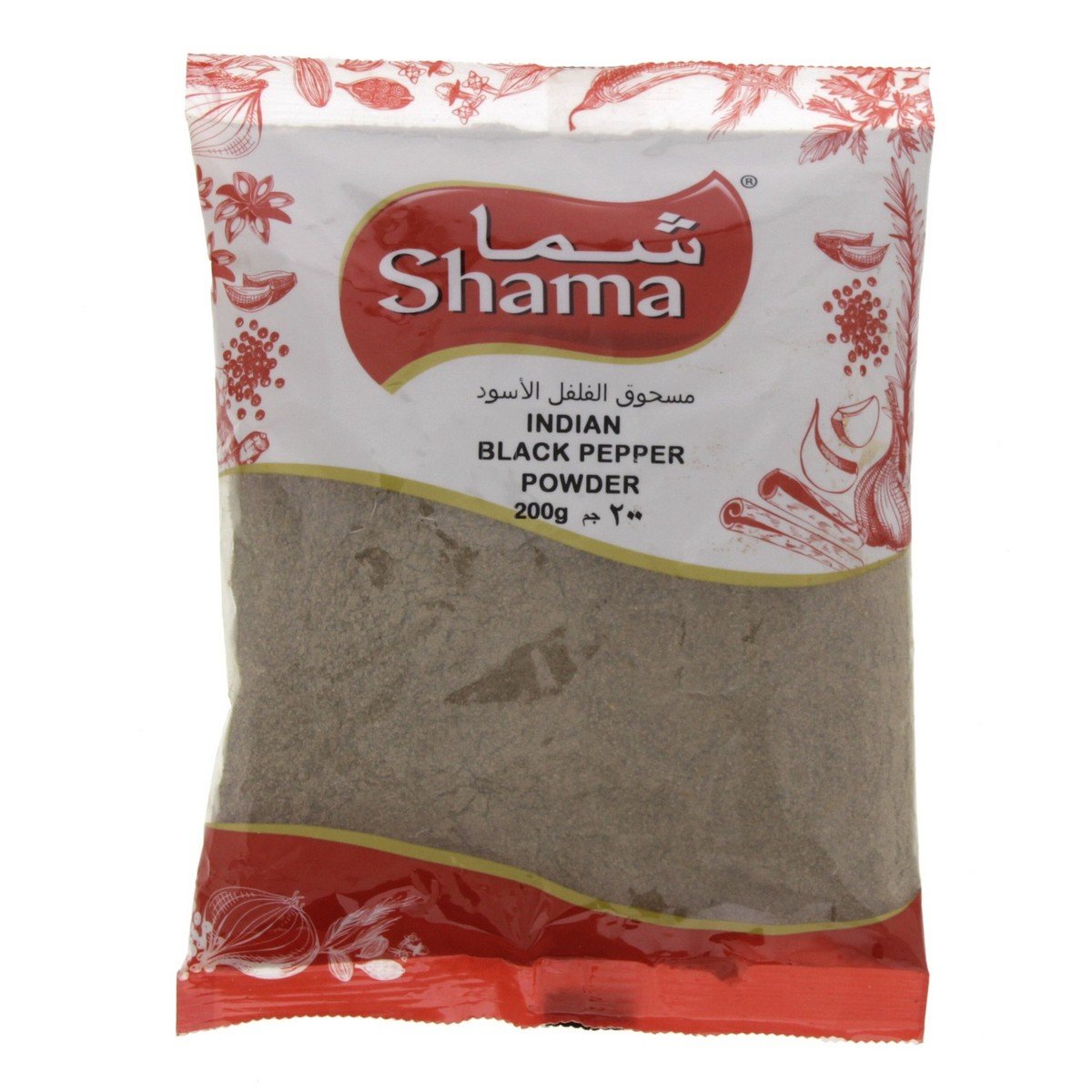 Shama Indian Black Pepper Powder 200 g