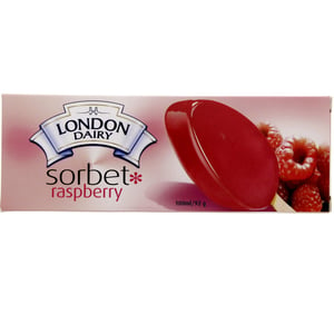 London Dairy Sorbet Raspberry Stick 100 ml