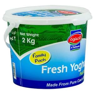A'Safwah Fresh Yoghurt Full Cream 2kg