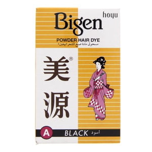 Bigen Black Hair Dye Powder 6g