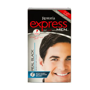 Restoria Express Men Real Black Hair Colour 1 pkt