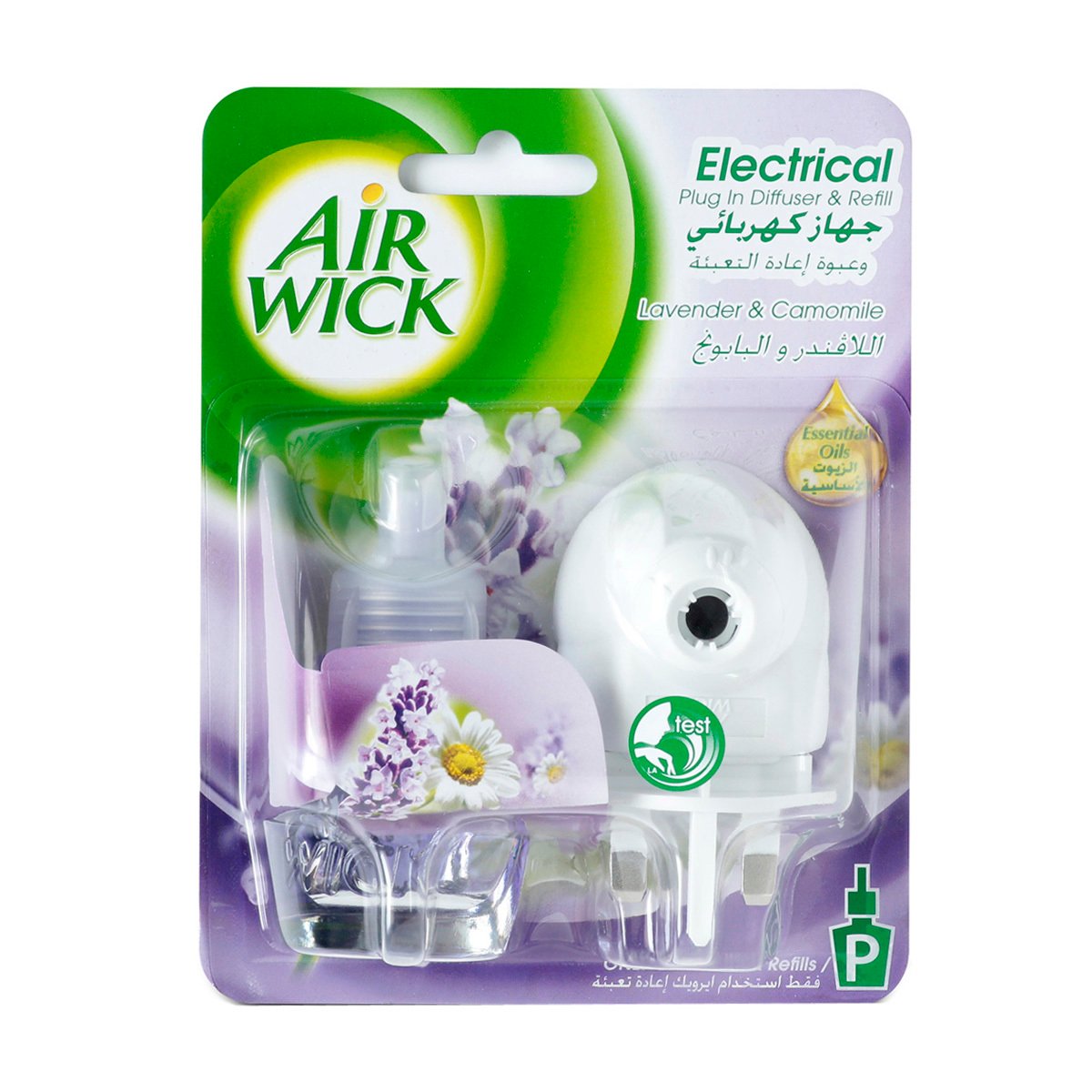 Airwick Electrical Plug In Diffuser & Refill Lavender & Camomile 19 ml