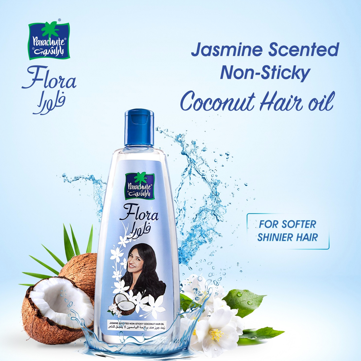 Parachute Flora Jasmin Hair Oil 300ml