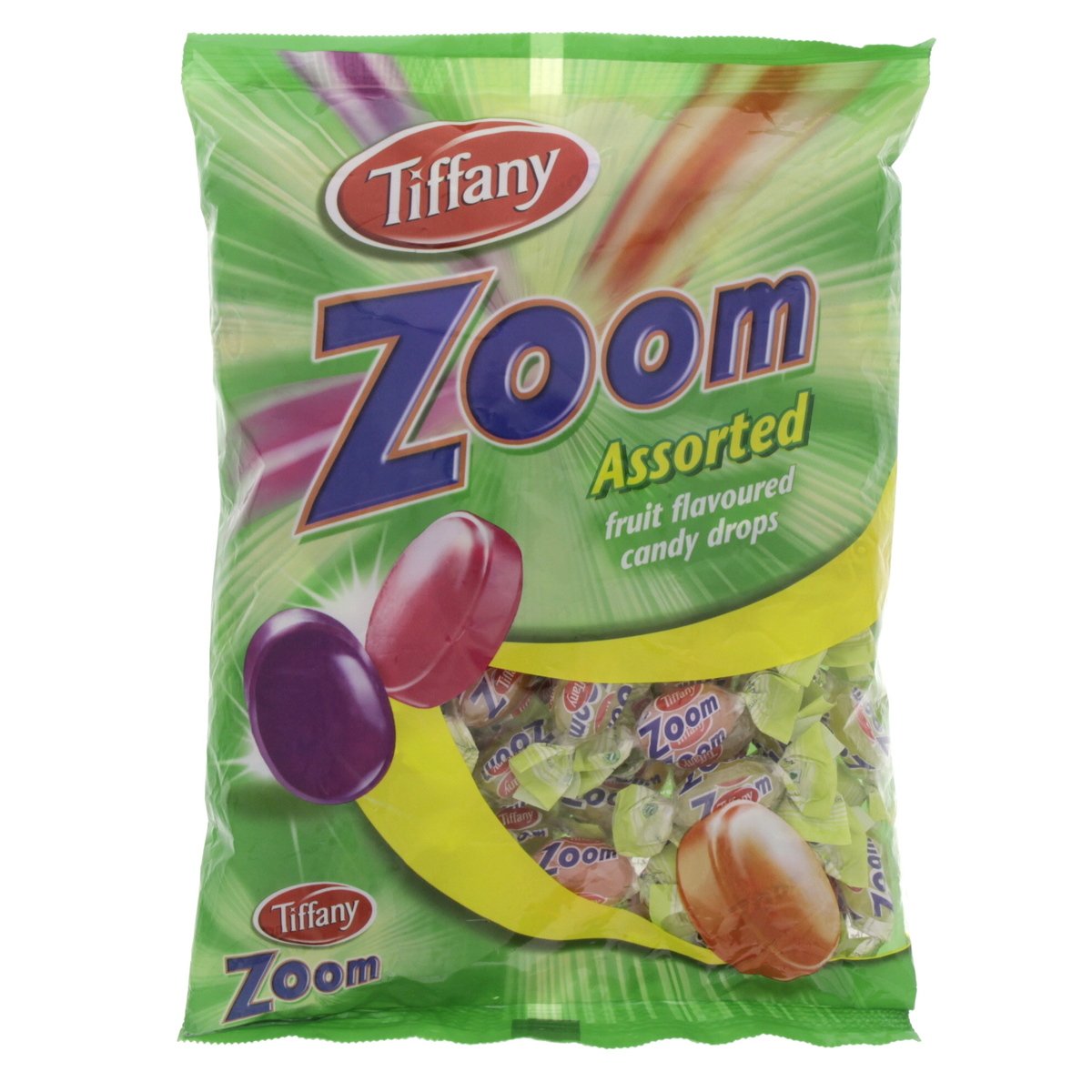 تيفاني زوم قطع حلوى مشكلة بطعم الفواكه 700جم