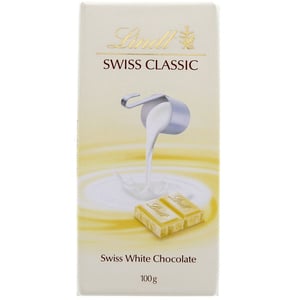 Lindt Swiss Classic White Chocolate 100 g