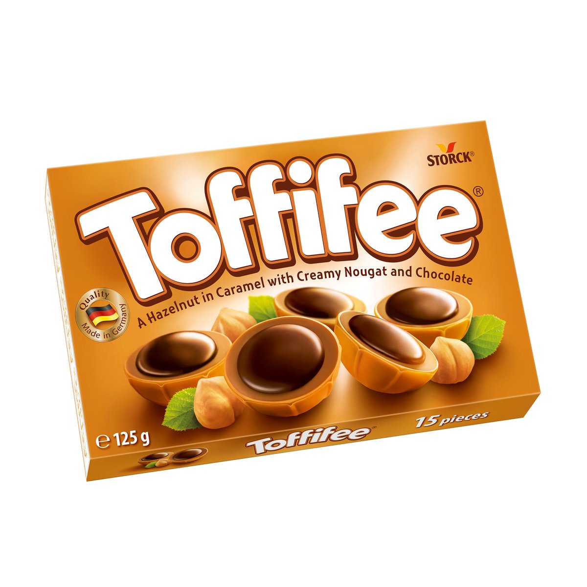 Storck Toffifee A Hazelnut In Caramel With Creamy Nougat And Chocolate 125 g