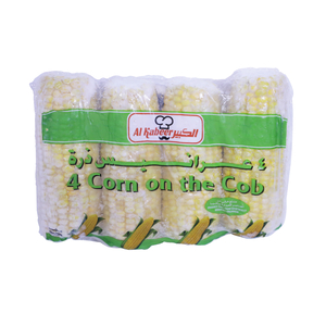 Al Kabeer Frozen Corn on the Cob 4pcs