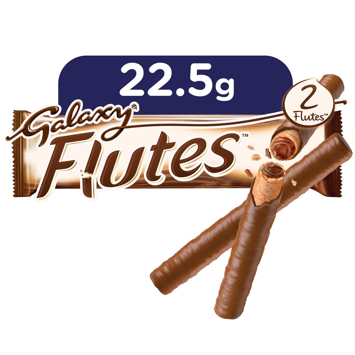 Galaxy Flutes Chocolate Twin Fingers 12 x 22.5g