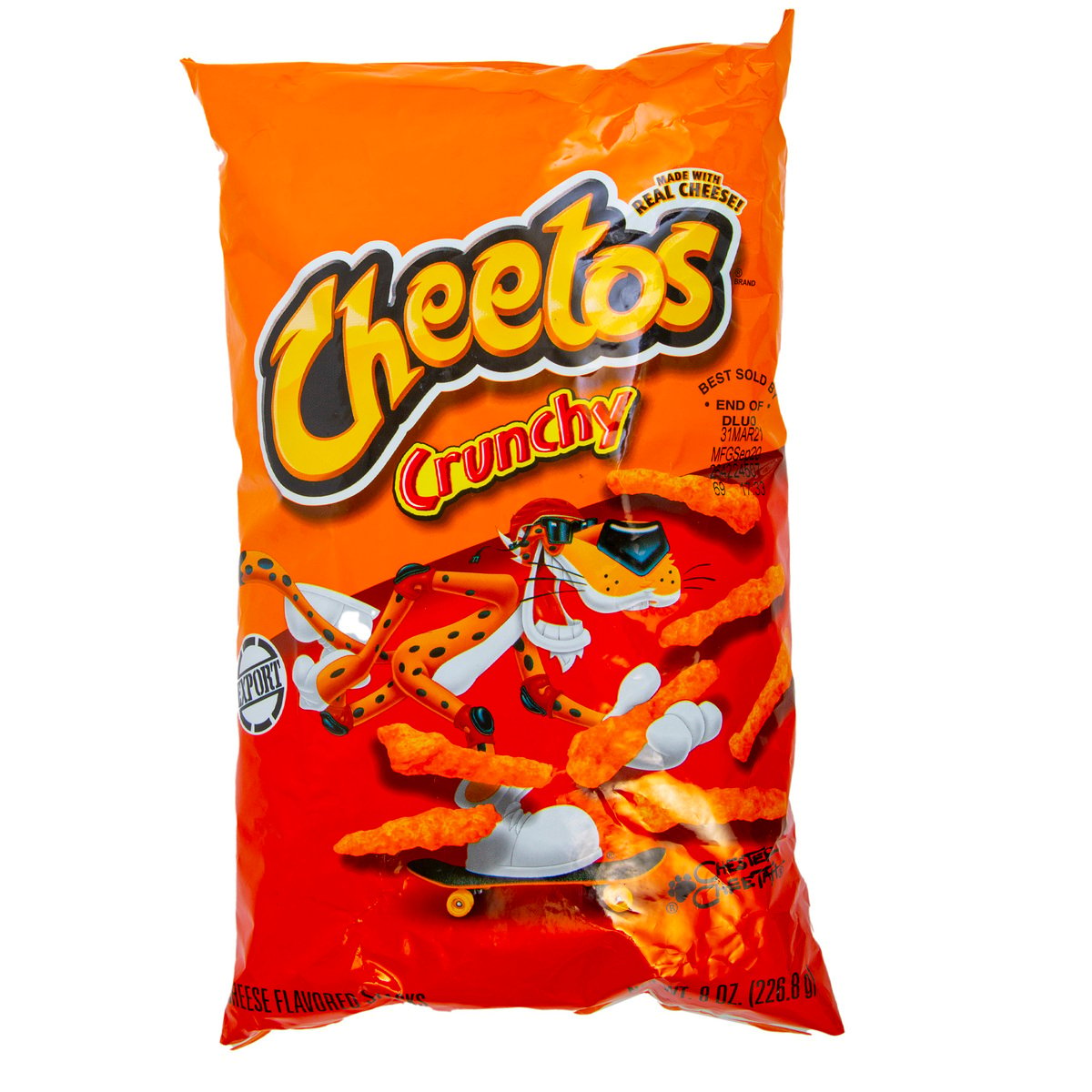 Cheetos Crunchy Cheese Flavoured Snacks 226.8 g