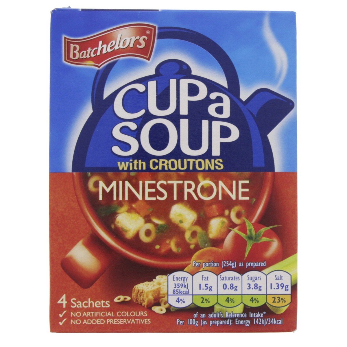 Batchelor Minestrone with Croutons Soup 94 g
