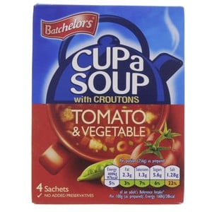 Batchelor Tomato and Vegetables with Croutons Soup 104g