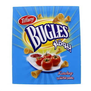 Tiffany Bugles Ketchup 25g x 12 Pieces