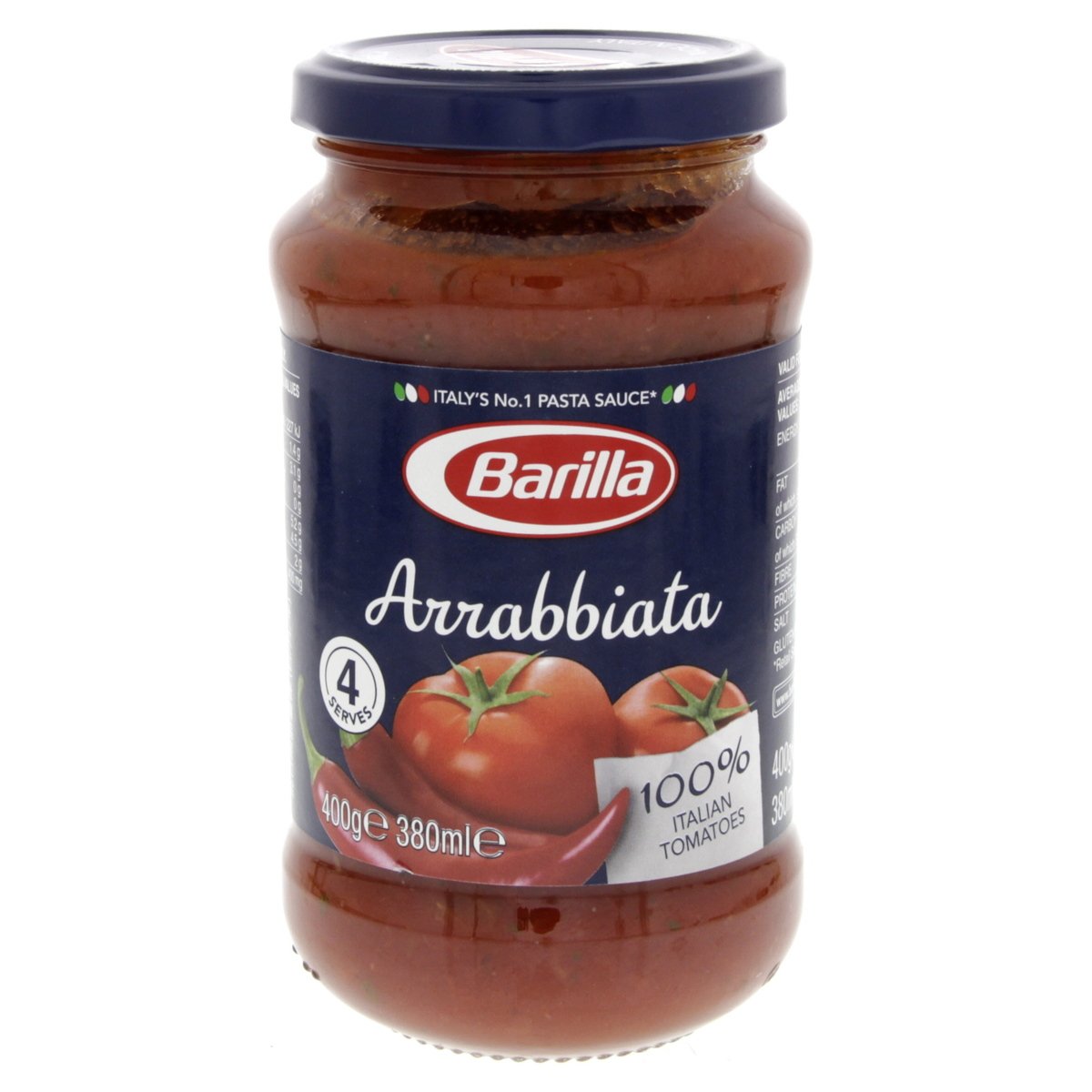 باريلا ارابياتا صلصة الطماطم بالفلفل الحار ٤٠٠ جم