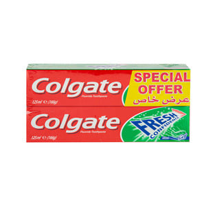 Colgate Green Fresh Confidence Toothpaste Value Pack 2 x 125ml