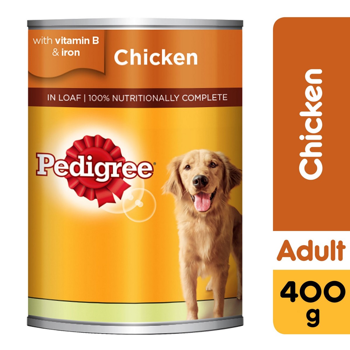 بيديغري طعام الكلاب المعلب برغيف الدجاج ٤٠٠ جم