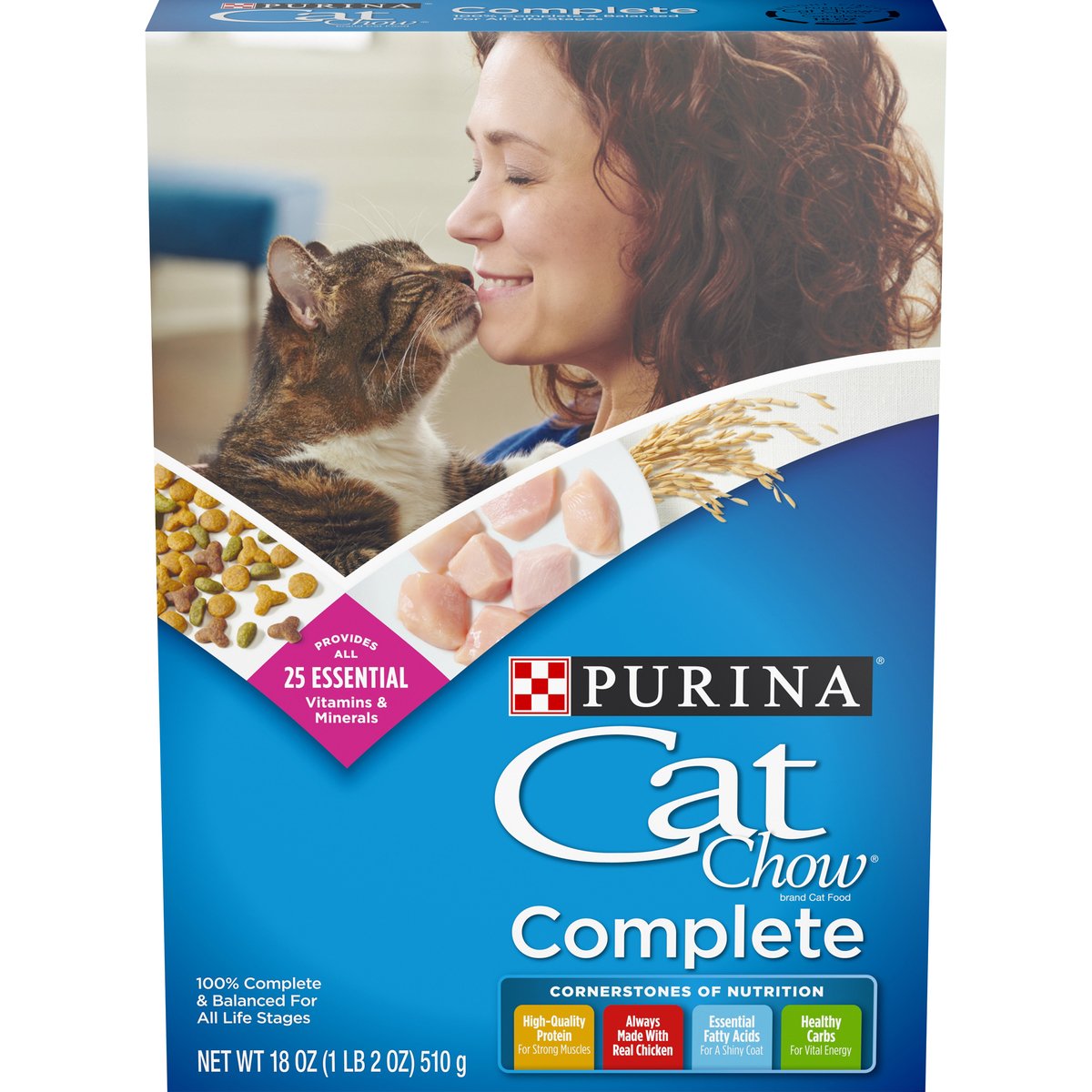 PURINA Cat Chow Complete Cat Dry Food 510 g