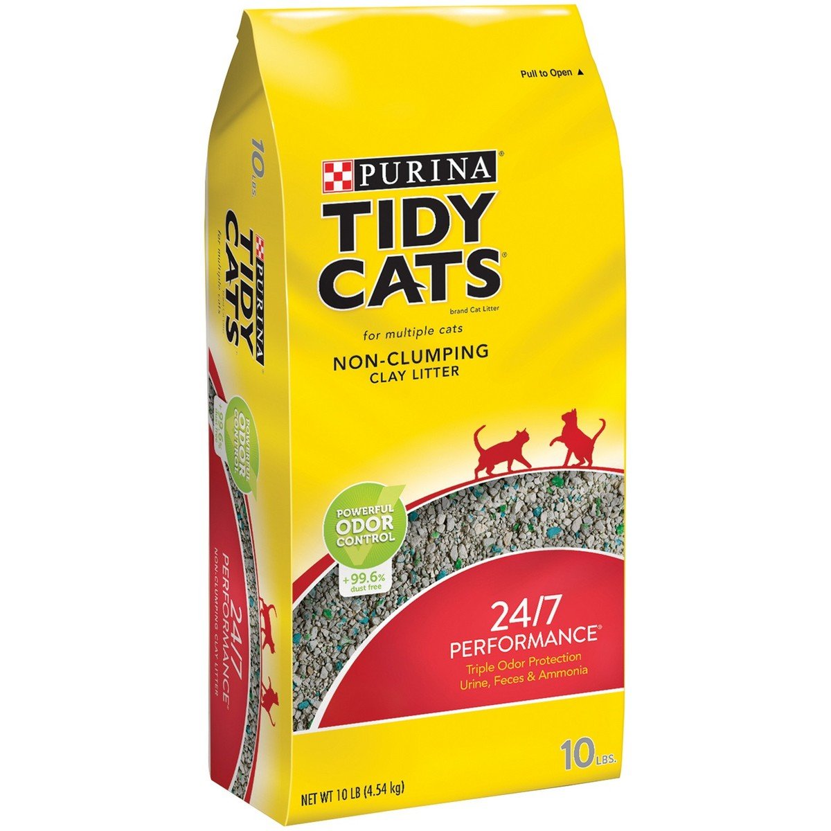 تيدي رمل غير قابل للتكتل لفضلات القطط 4.54 كجم