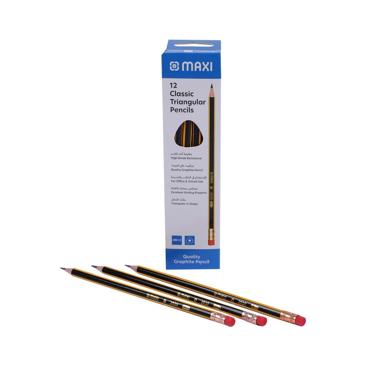 Maxi Pencil 12pc