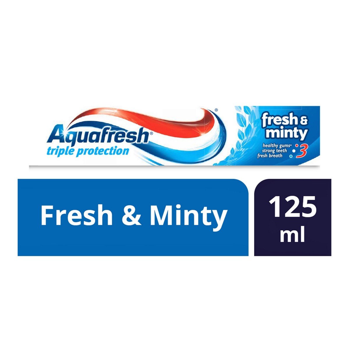 Aquafresh Triple Protection Fresh & Minty Toothpaste 125 ml
