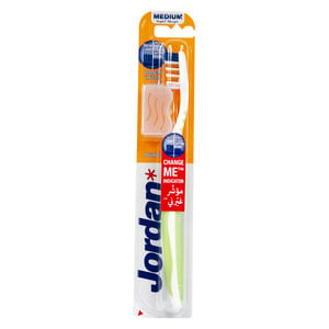 Jordan Advanced Clean Tooth Brush Medium 1pc