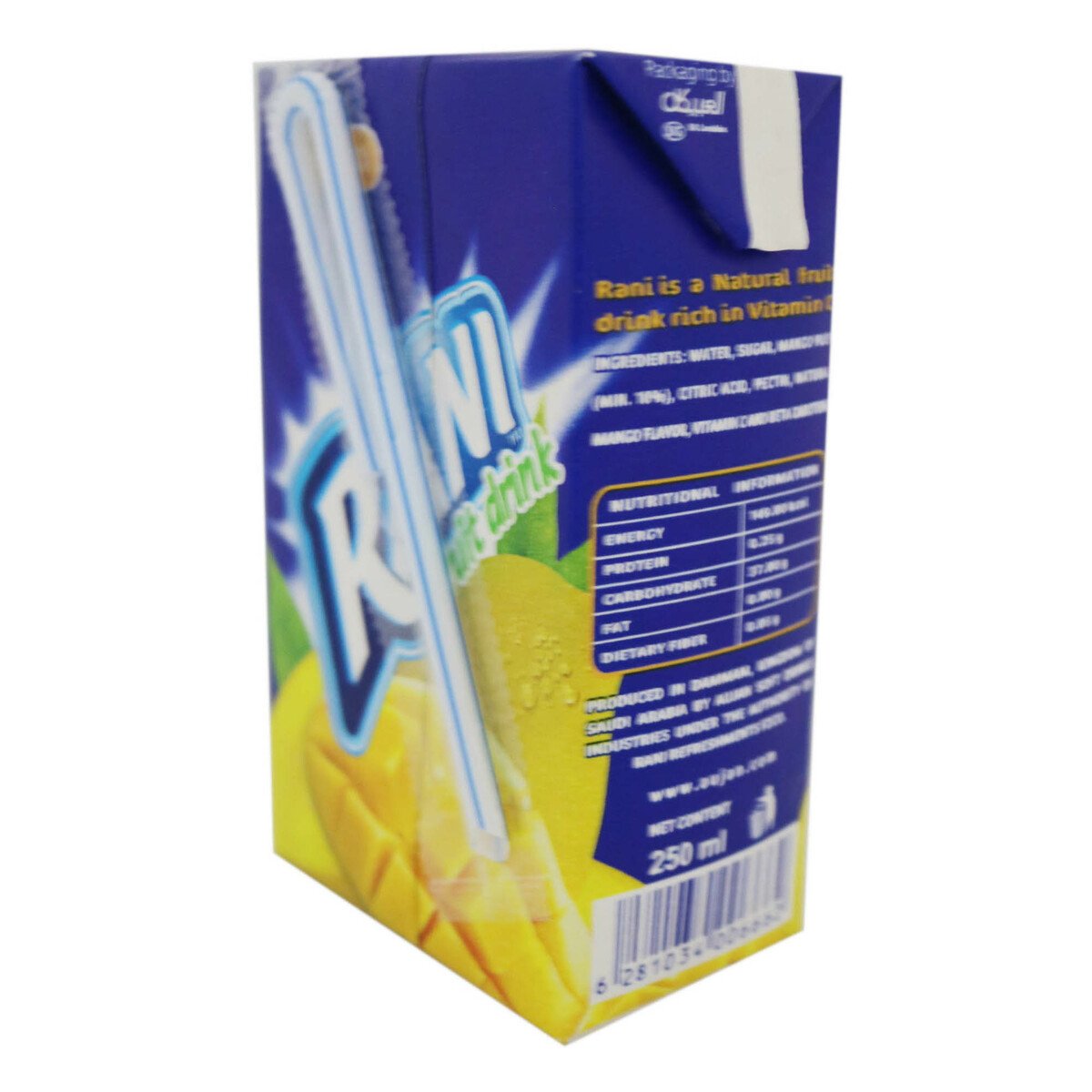 Rani Tetra Pack Mango Juice 250ml
