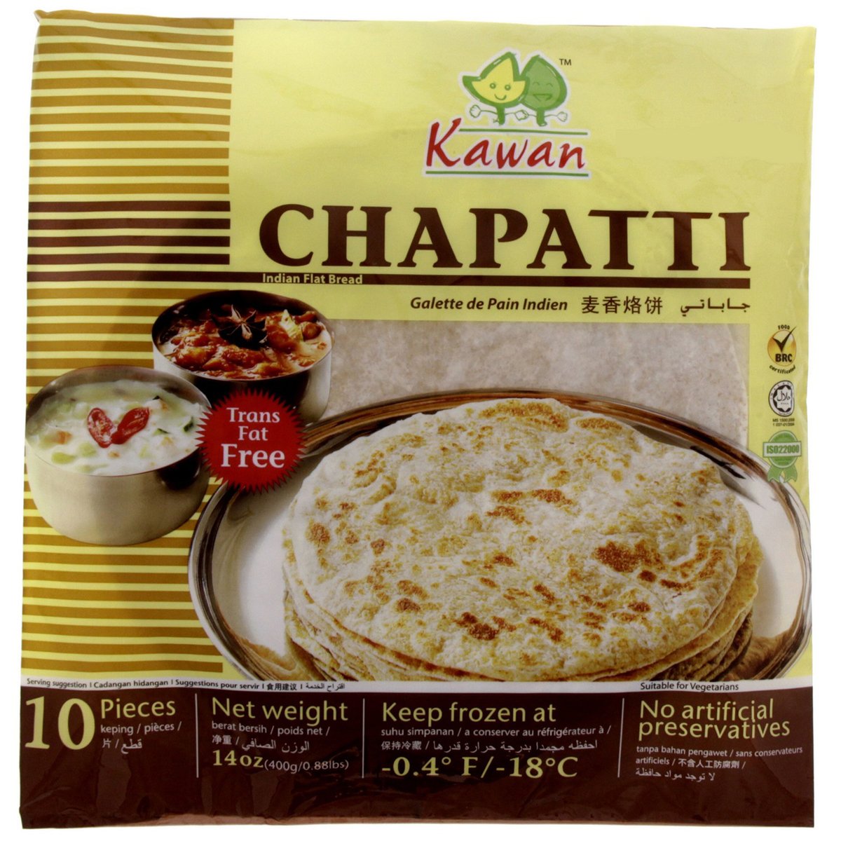 Kawan Chapathi 10 pcs 400 g