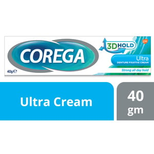 Corega Ultra Denture Fixative Cream 40g