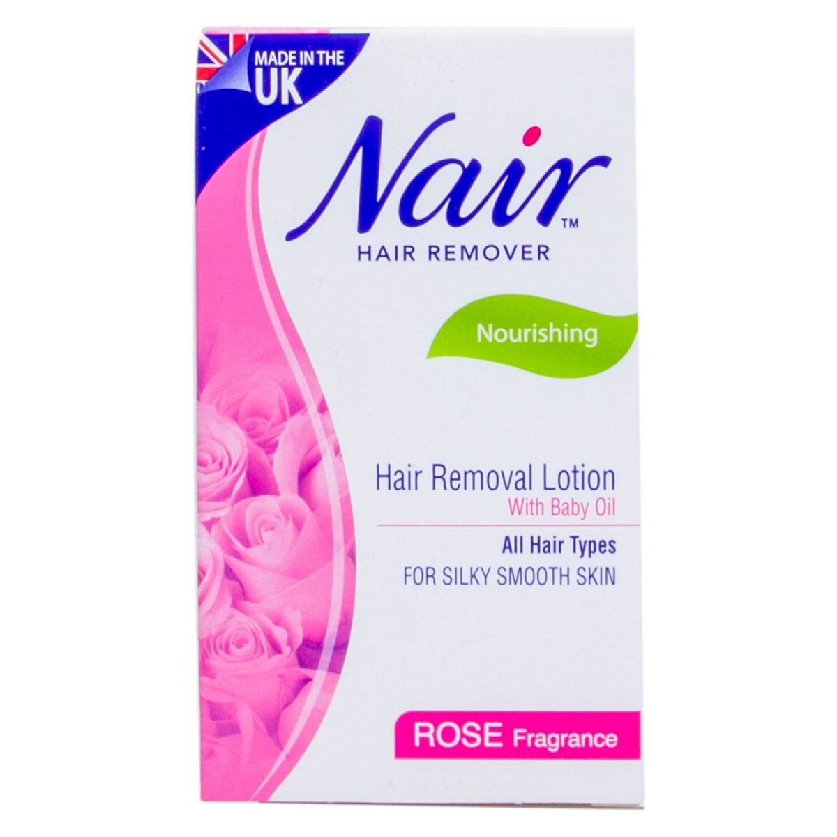 Nair Hair Removal Lotion Rose 120 ml
