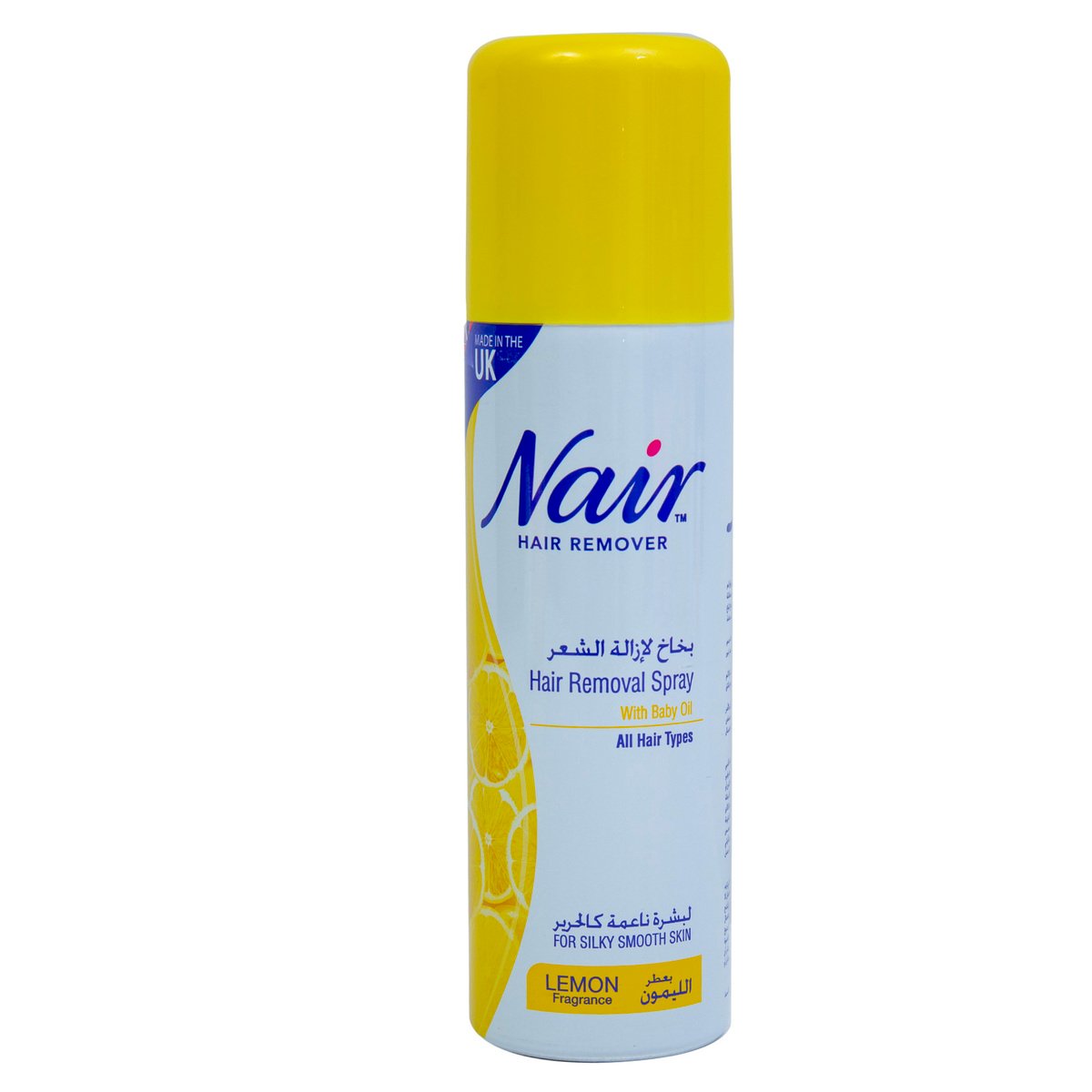 Nair Hair Removal Spray Lemon Fragrance 200 ml