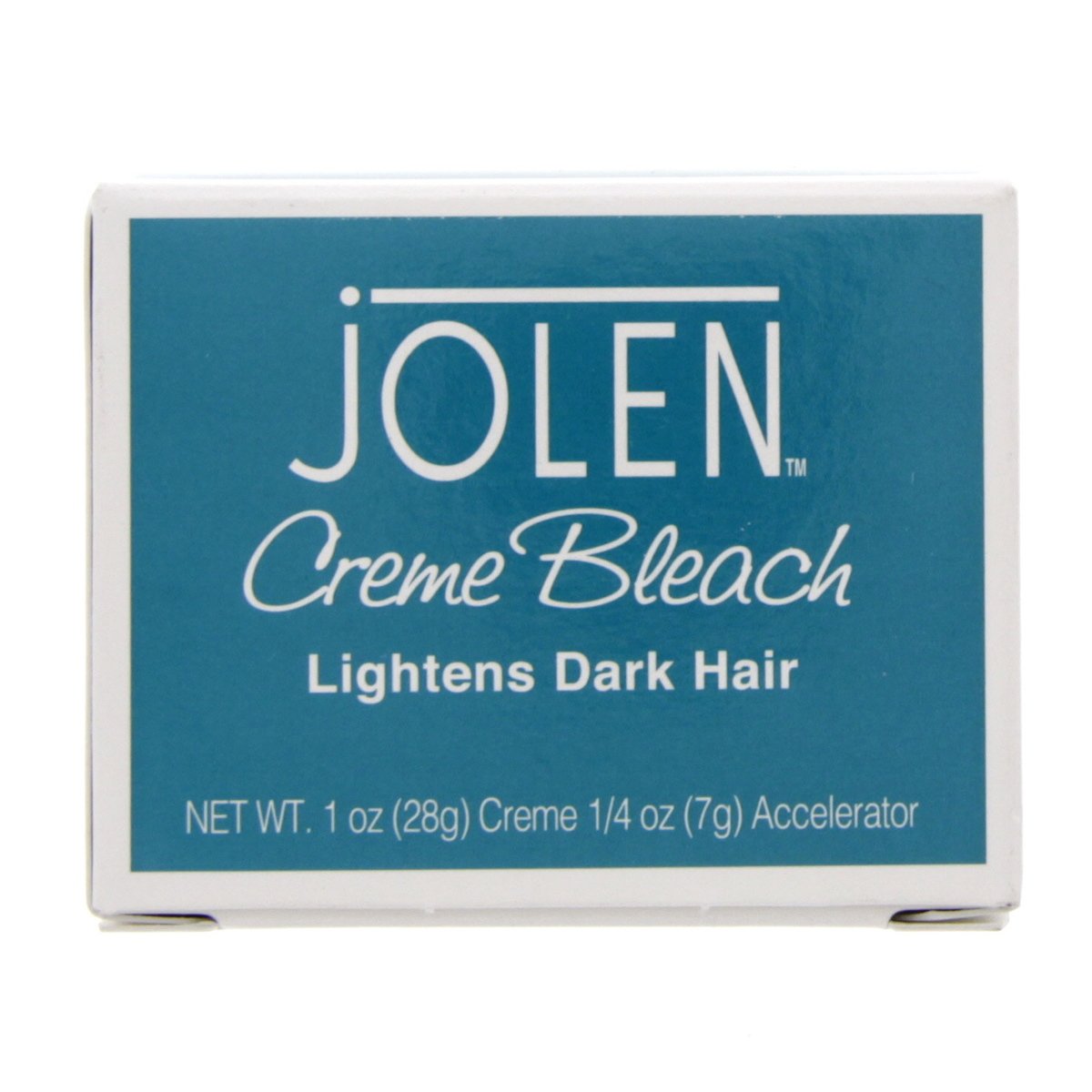 Jolen Creme Bleach Lightens Dark Hair Creme 28 g + Accelerator 7 g