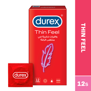 Durex Feel Thin Condom 12 pcs