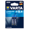 Varta Long Life Power AAA Alkaline Battery 2pcs