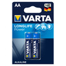 Varta Long Life Power AA Alkaline Battery 2pcs