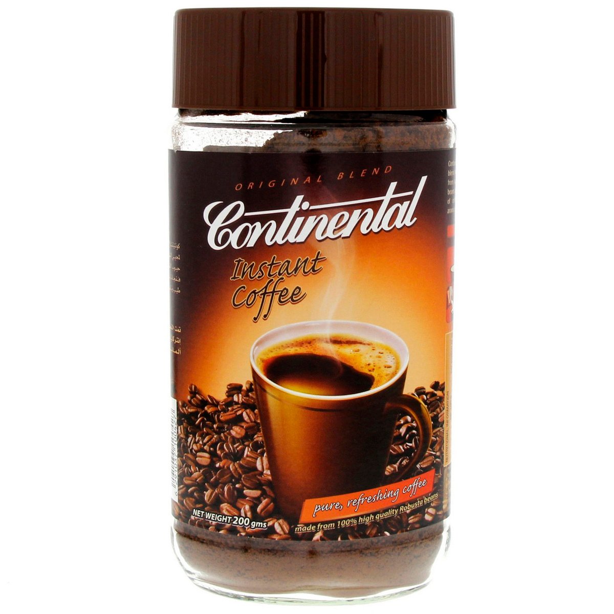 Continental Pure Refreshing Instant Coffee 200 g