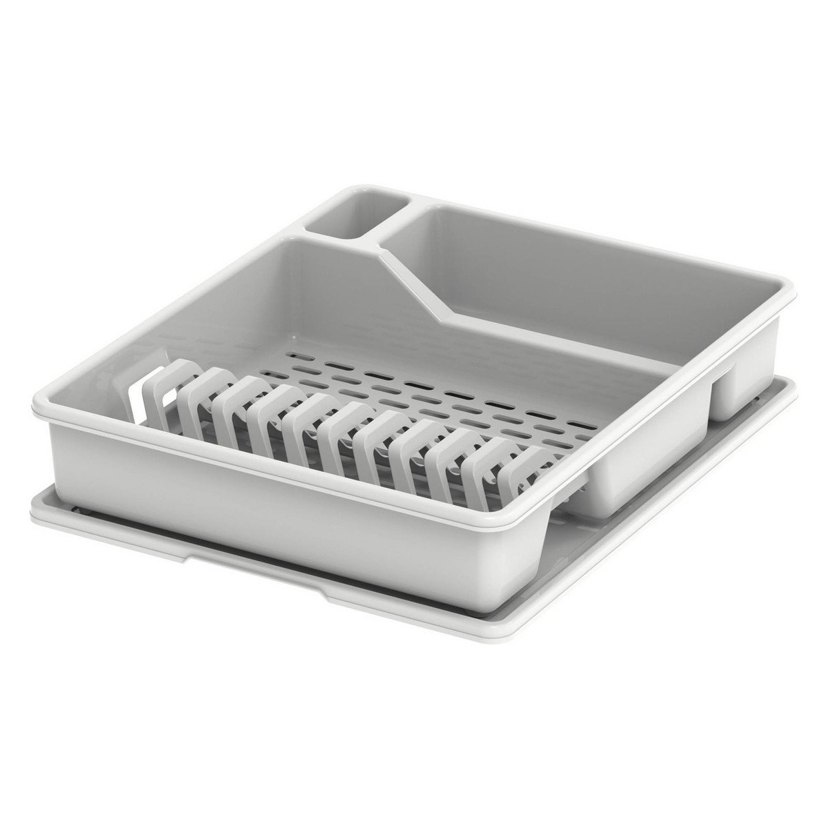 Cosmoplast Dish Drainer Deluxe with Tray Assorted Color