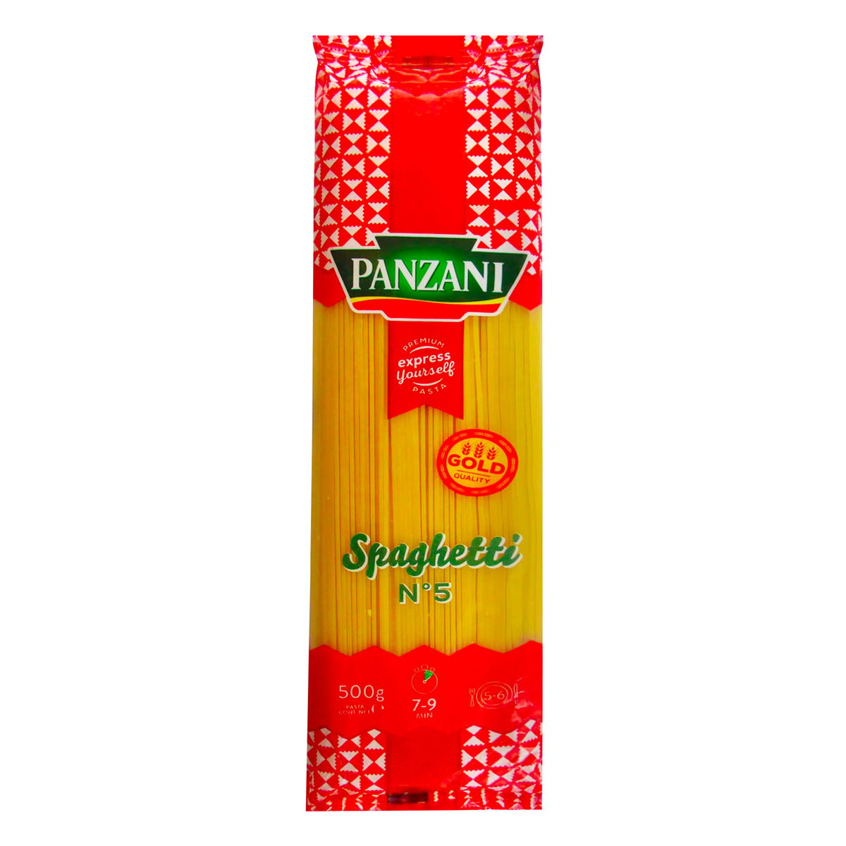 Panzani Spaghetti No.5 Value Pack 4 x 500g
