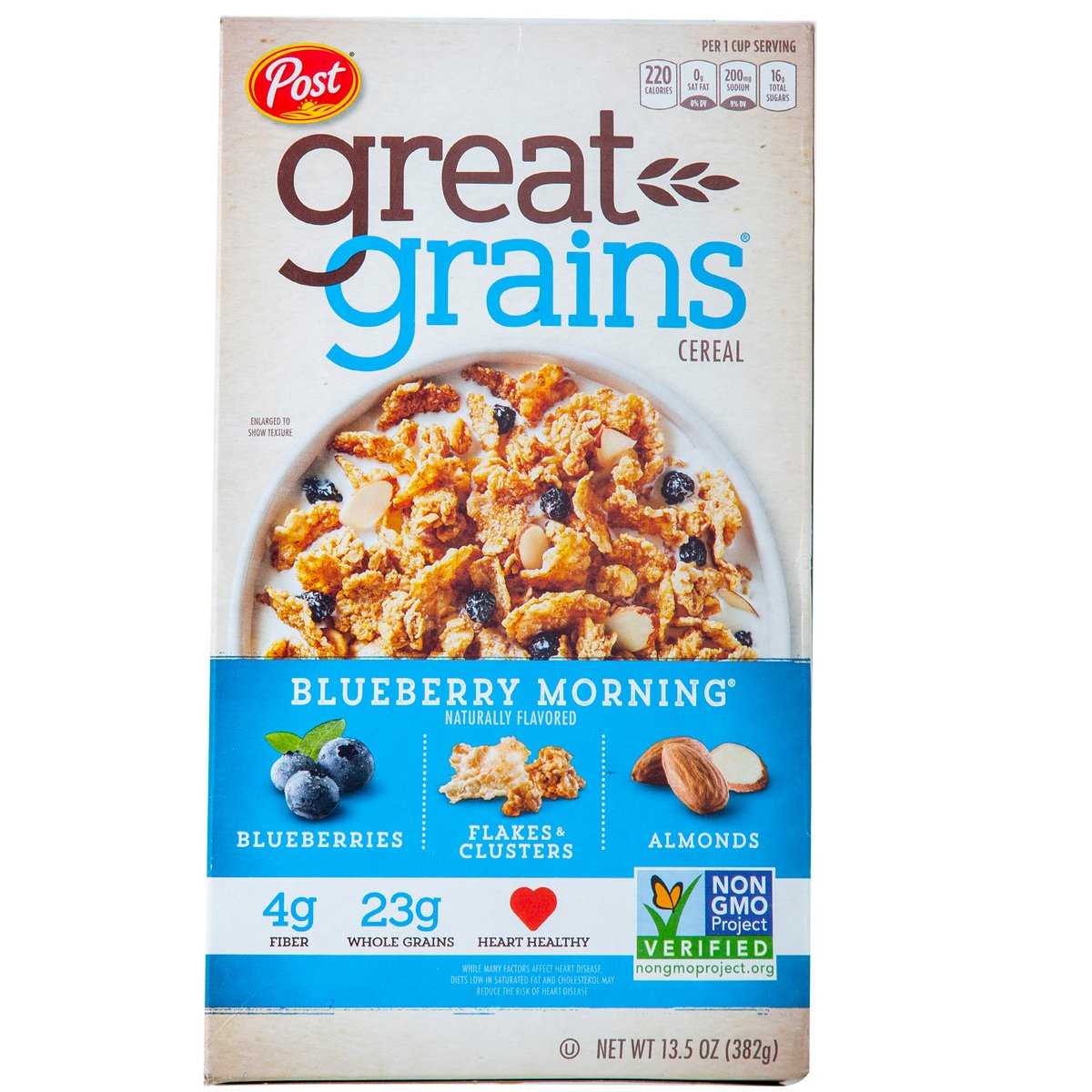 Buy Post Cereal Blueberry Morning 382 g Online at Best Price | Health Cereals | Lulu UAE in UAE