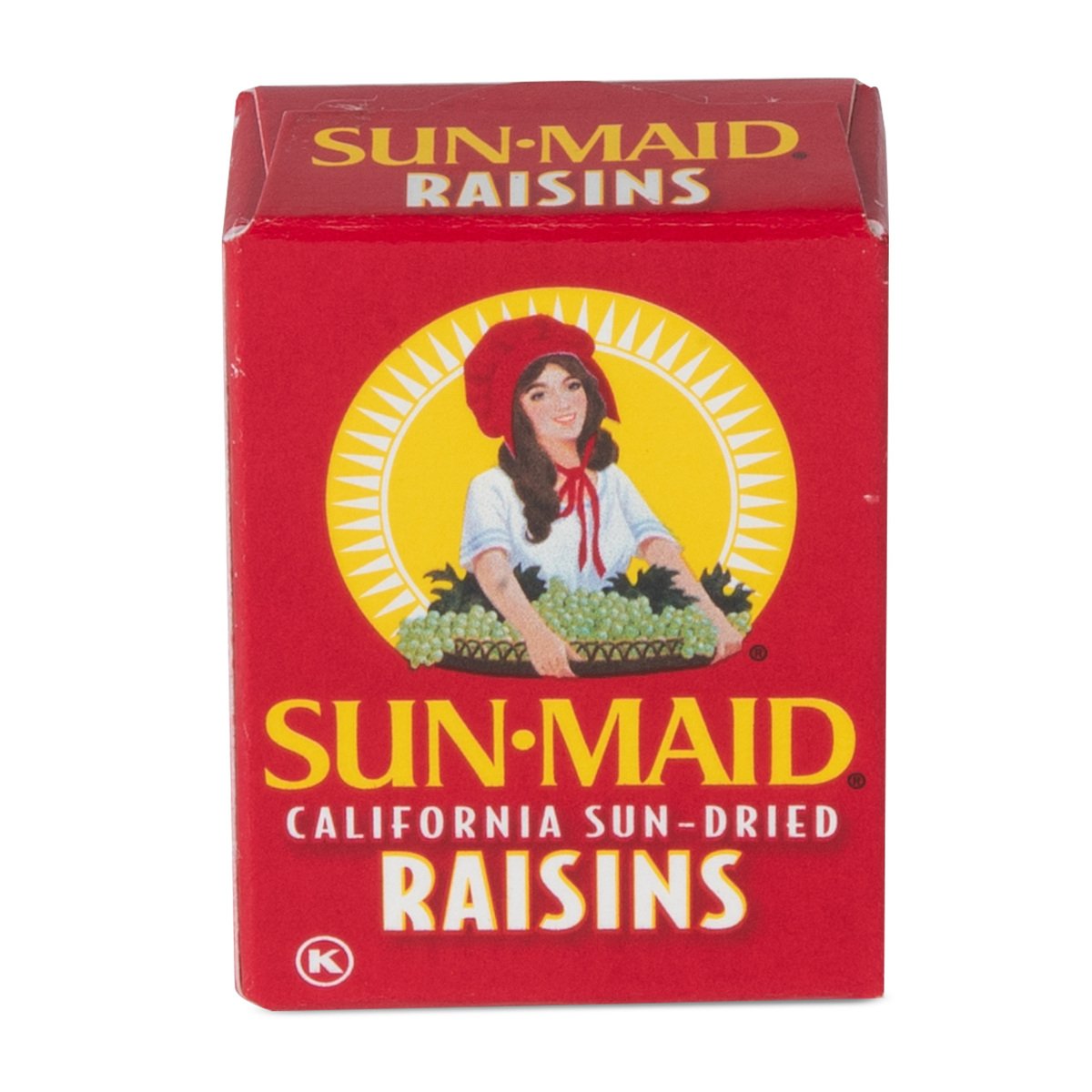 Sun-Maid California Sun-Dried Raisins Mini Snacks 12 pcs 168 g