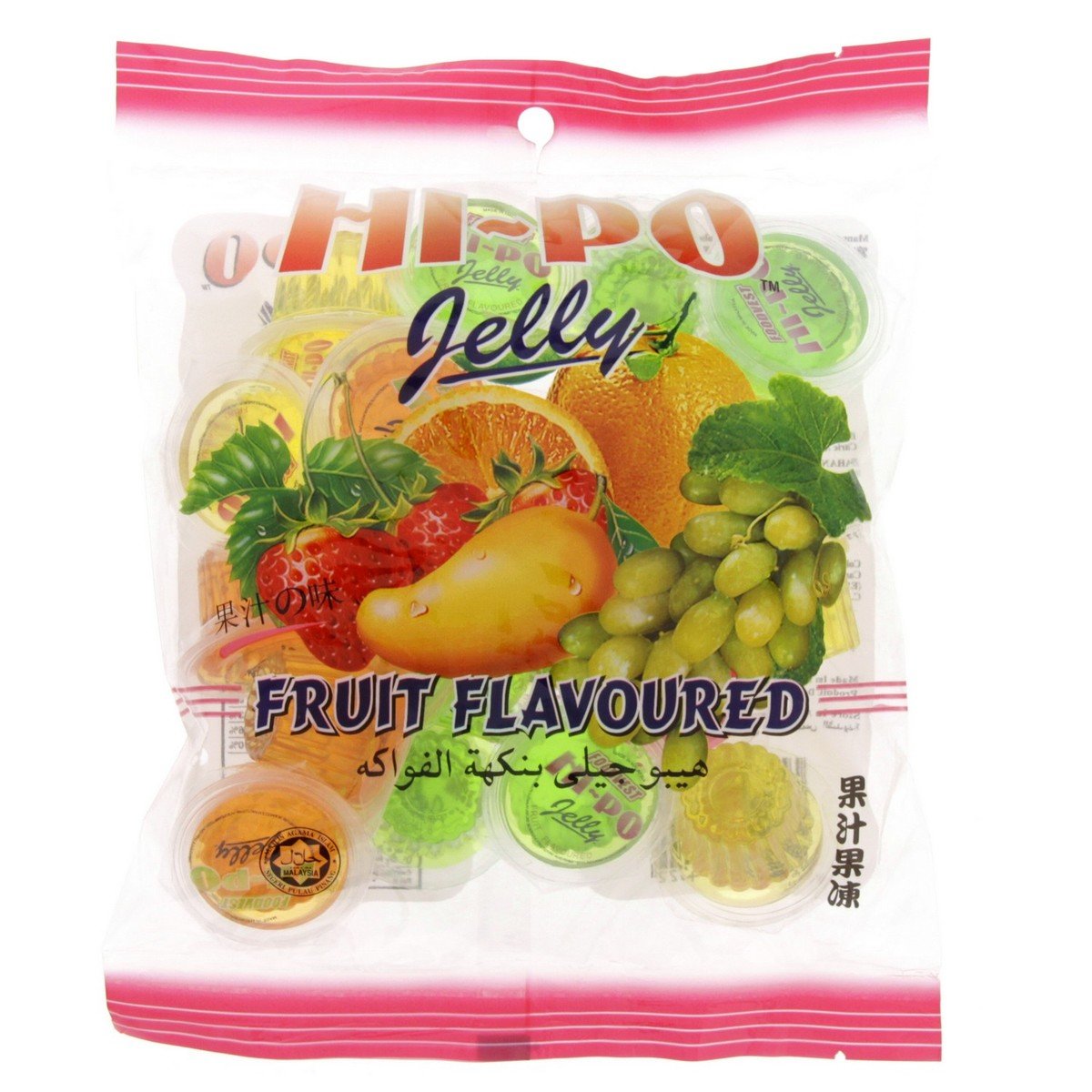 Hi-Po Fruit Flavored Jelly 260 g