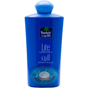 Buy Parachute Lite Coconut Hair Oil 300 ml Online at Best Price | Hair Oils | Lulu Kuwait in Kuwait