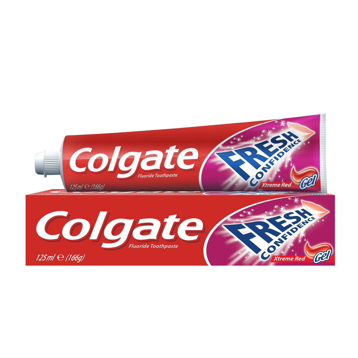 اشتري قم بشراء كولجيت جل معجون اسنان احمر ثقة منعشة 125 مل Online at Best Price من الموقع - من لولو هايبر ماركت Tooth Paste في السعودية