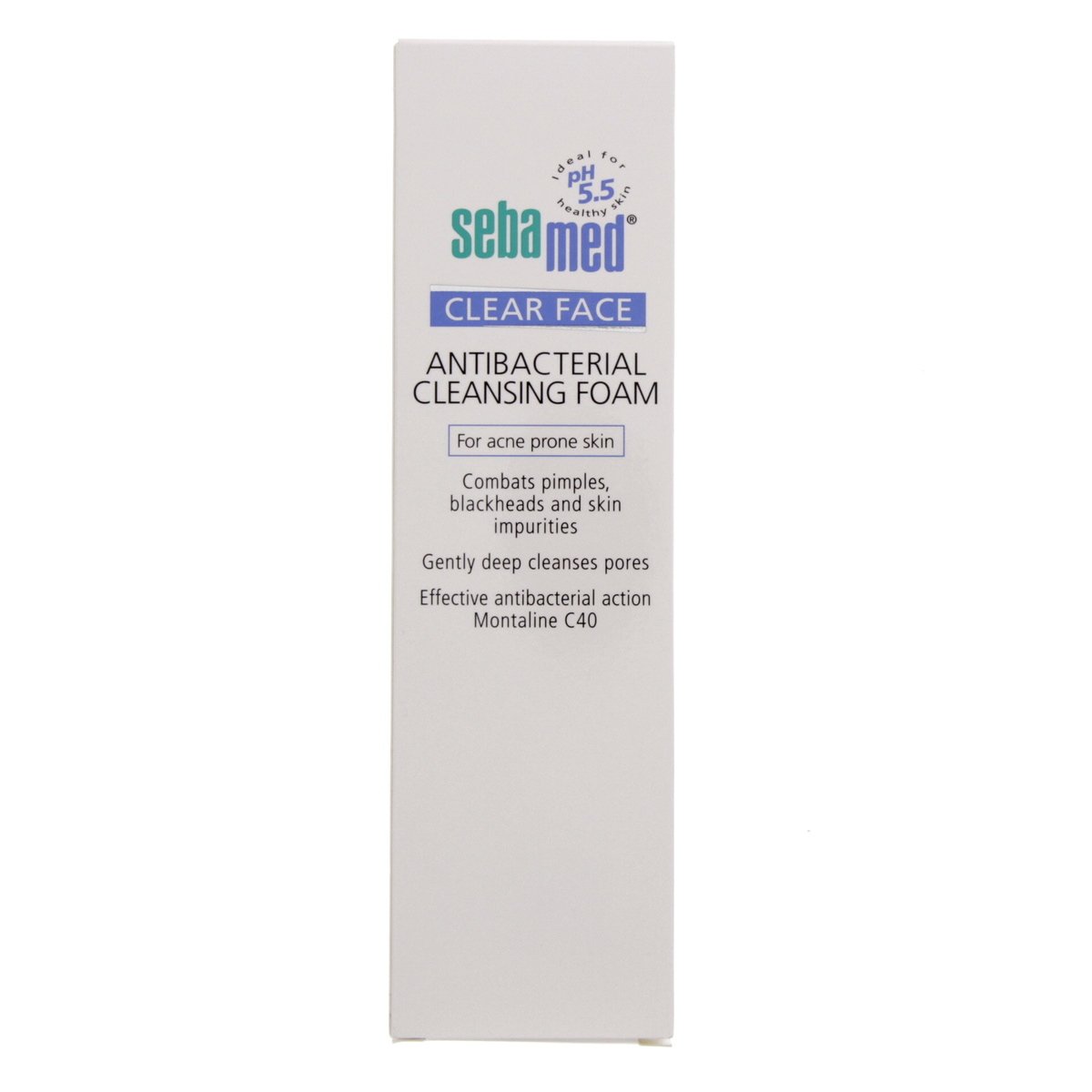 Buy Sebamed Clear Face Antibacterial Cleansing Foam 150 ml Online at Best Price | Facial Cleanser | Lulu Kuwait in Saudi Arabia