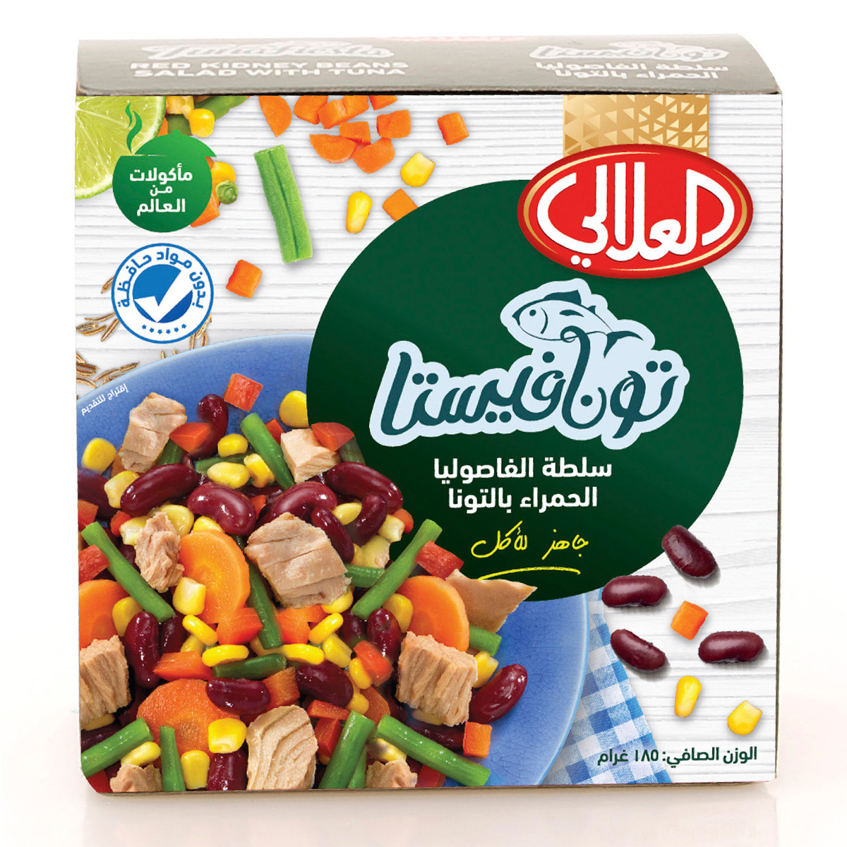 Al Alali Tunafiesta Red Kidney Beans Salad With Tuna 185 g