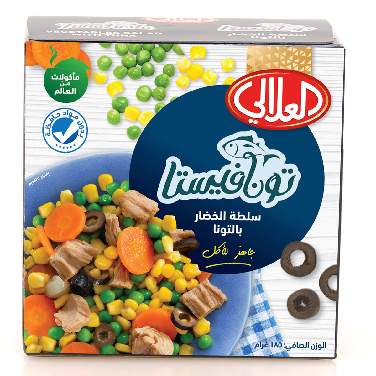 Al Alali Vegetable Salad With tuna 185g