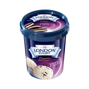 London Dairy Cookies & Cream Ice Cream 500ml