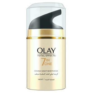 Olay Face Moisturizer Total Effects 7inOne Firming Night Cream With Vitamin B3  50g